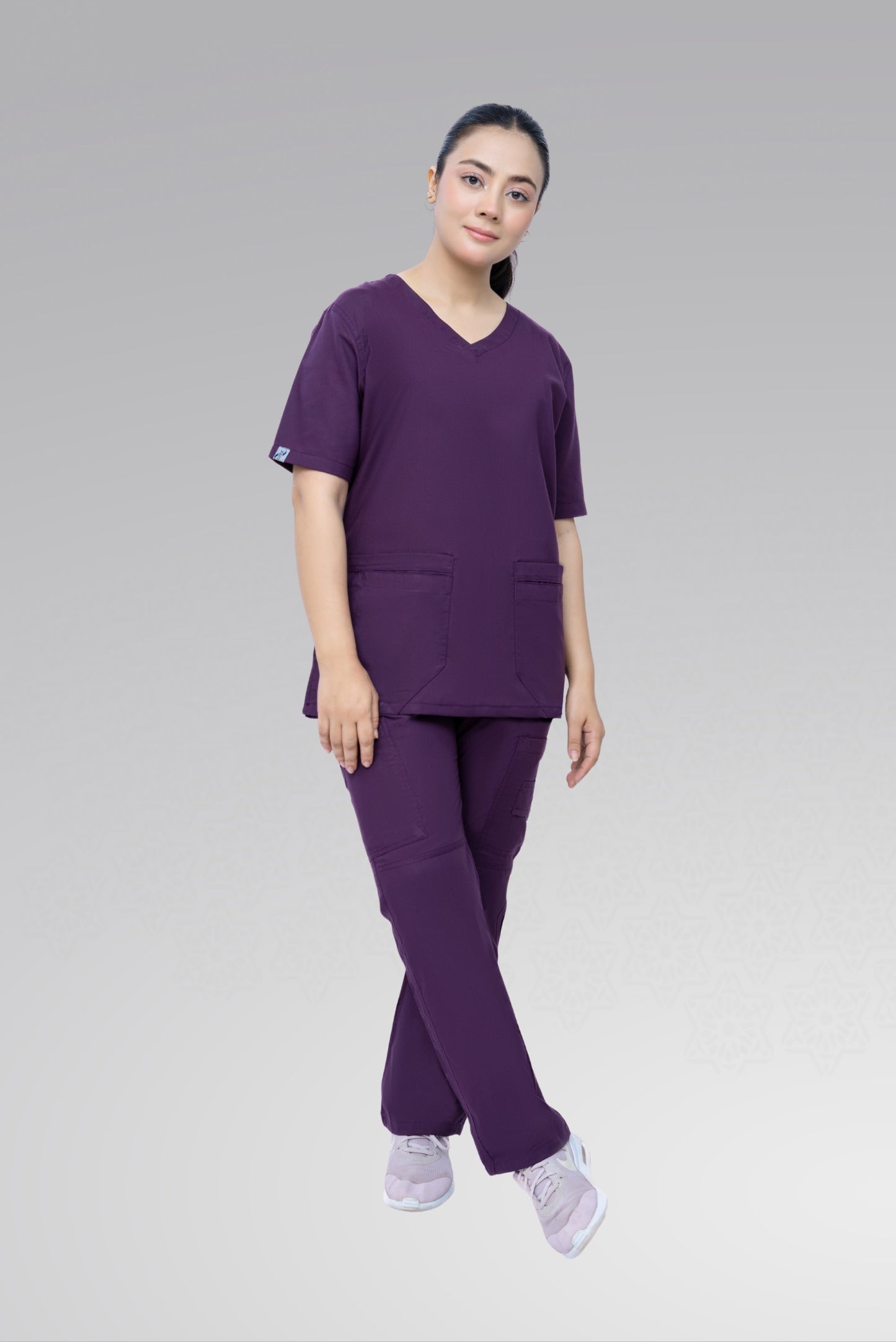 بدلة التنظيف الاحترافية Classic Curve™ - لون ملكي نابض بالحياة