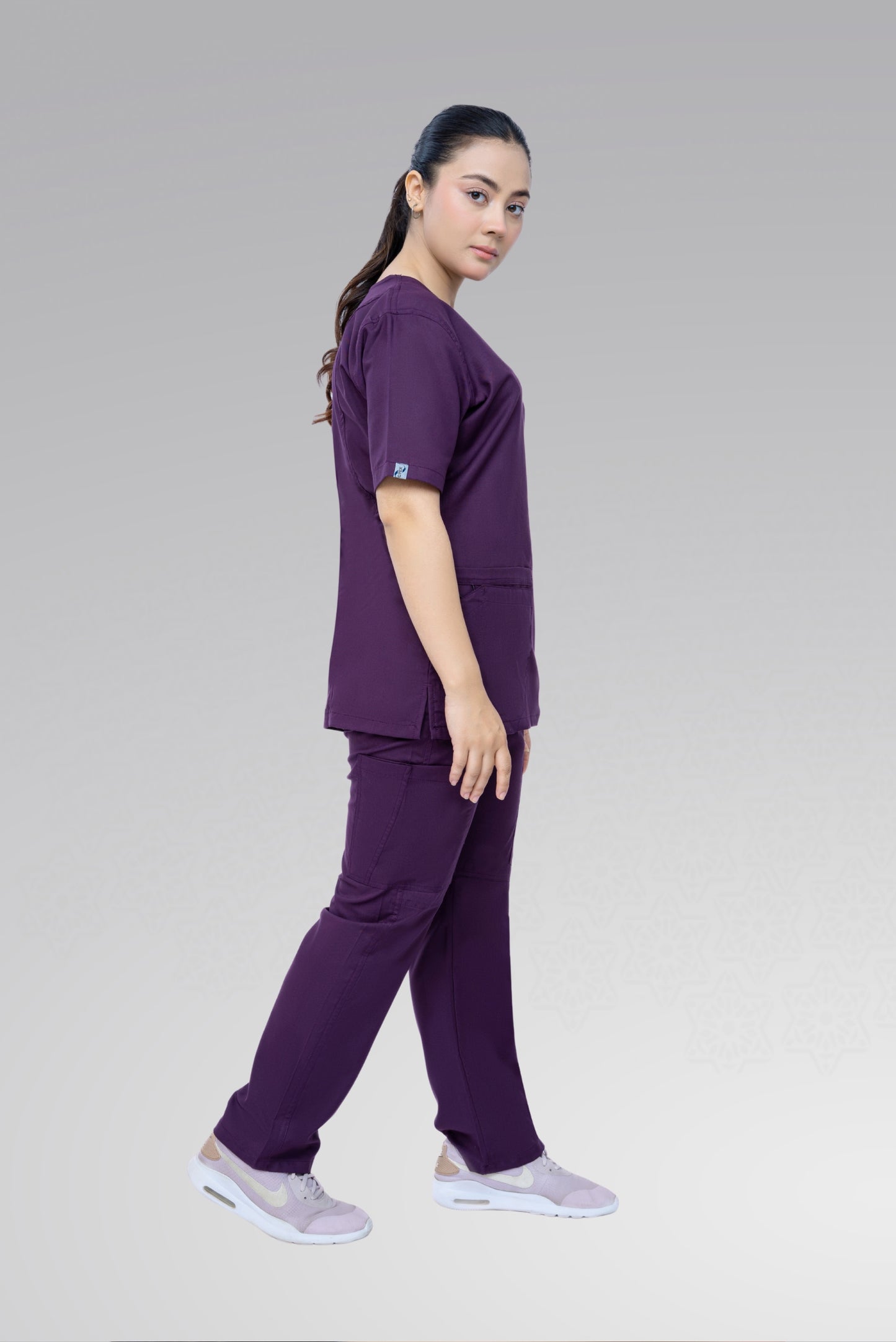 بدلة التنظيف الاحترافية Classic Curve™ - لون ملكي نابض بالحياة