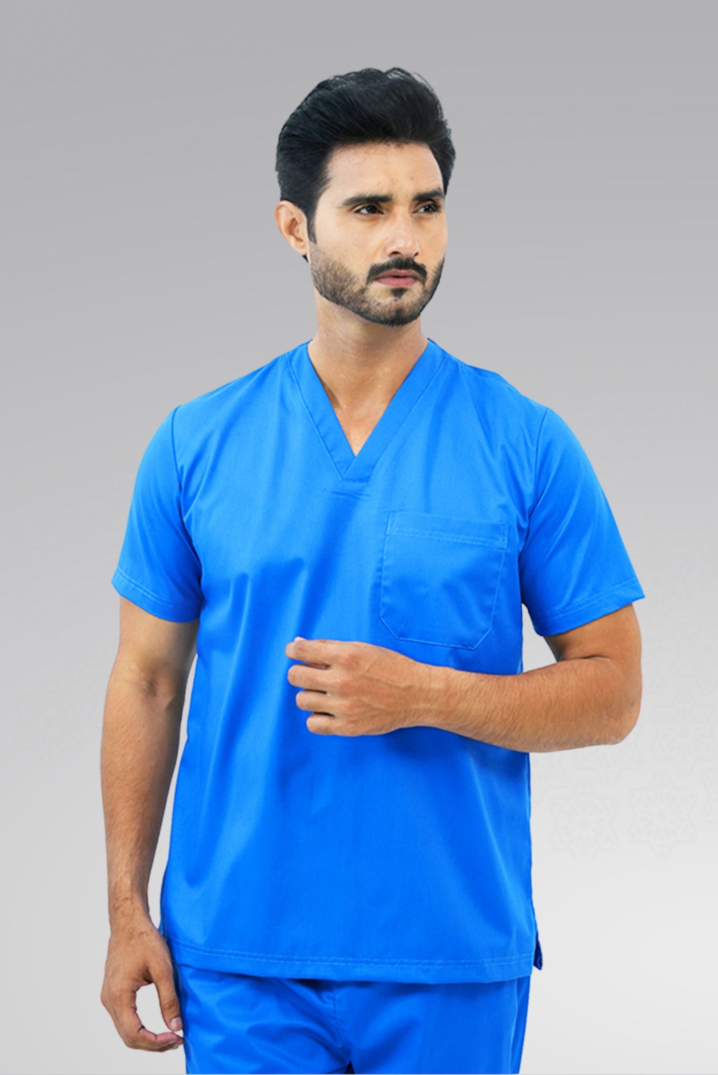 Premium Notch™ Pro Royal Blue Scrub