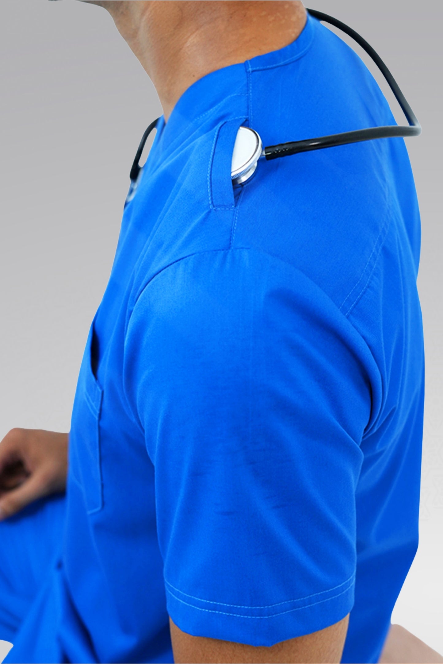 Premium Notch™ Pro Royal Blue Scrub